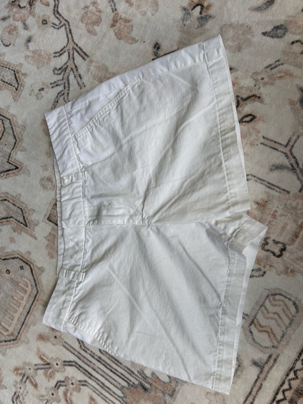Tommy Hilfiger White Cotton Bermuda Shorts